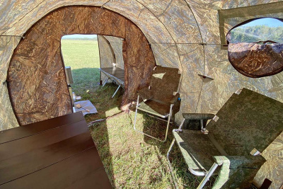 Тамбур-баня Большой 4х2 м для палаток УП ( нового образца ) (400х200/190 см)