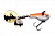 Тейл-спиннер Berkley Pulse Spintail 7.5cm 21gr Orange glitter