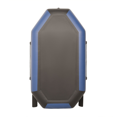 Лодка гребная под мотор Sharks S250 Люкс синий/чёрный (пол-книжка)