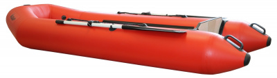 Лодка гребная-моторная Polar Bird 300 ТМ Киль СС Teal Стеклокомпозит (красный) модель 2025 г