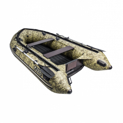 Лодка ПВХ Apache 3300 НДНД Камуфляж Камыш