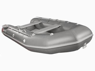 Надувная ПВХ лодка X-River Rocky 375 (оранжевый, серая фурнитура) + дублирование тканью ПВХ дна и баллонов