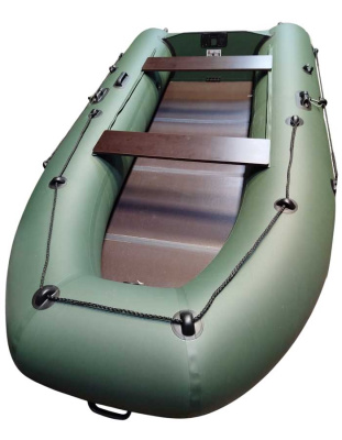 Лодка ПВХ Roger Hunter 3200 эконом (зеленая)