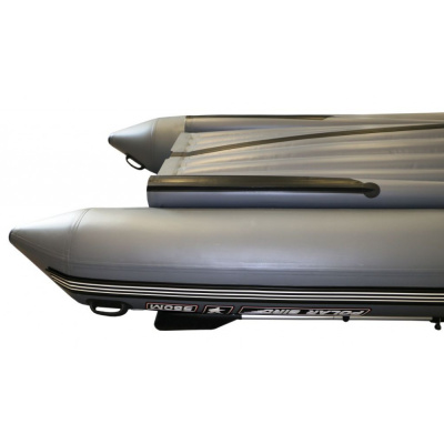 Лодка Polar Bird 385M Merlin НДНД Стеклокомпозит  (чёрно-белый) 