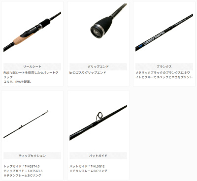 Спиннинг Breaden Glamour RockFish TR711 pe special 2.41m 1.5-20gr