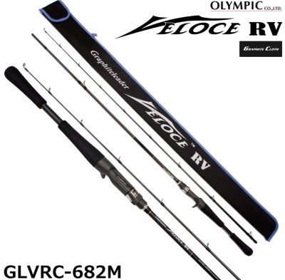 Кастинговое удилище Graphiteleader veloce RV GLVRC 682M 2.04m 7-21gr