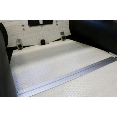 Лодка Polar Bird 360М New Merlin Стеклокомпозит (черно-красный)